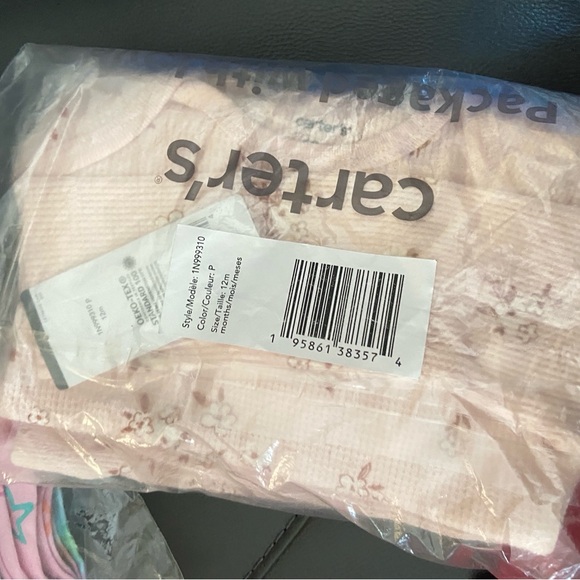 2-Piece Thermal Floral Bodysuit Pant Set - Baby Girl - Picture 4 of 4